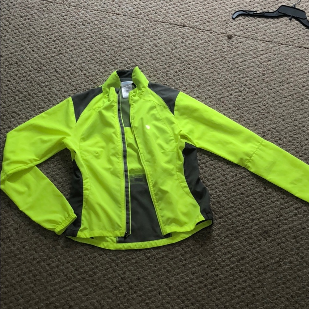 Neon running jacket